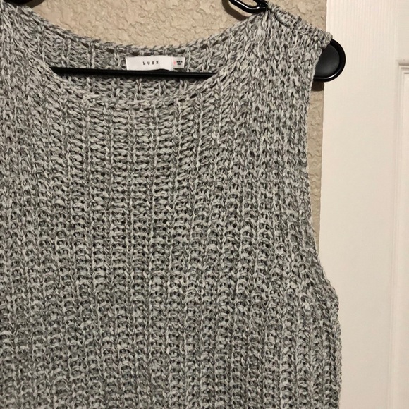 LUSH knit tank sweater - Picture 4 of 7